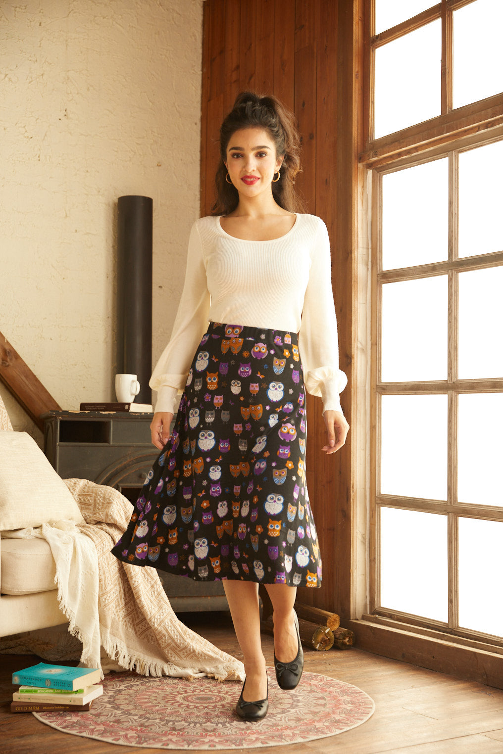 Excellence Attained Knit Midi Skirt