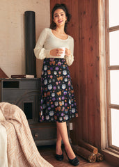 Excellence Attained Knit Midi Skirt