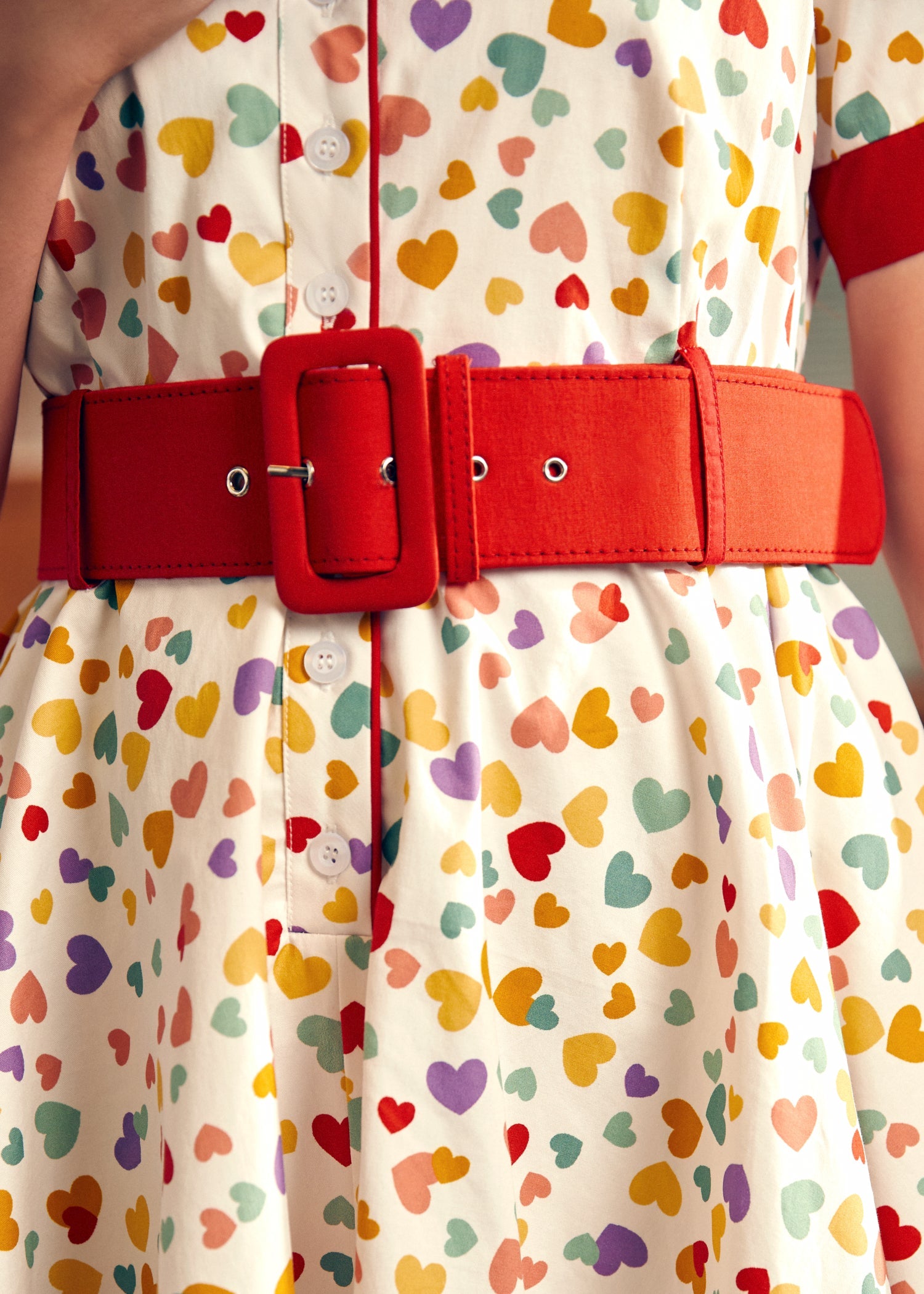 Elegant Epoch Belted Shirtdress