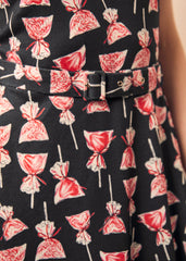 Eclipse Elegance Fit & Flare Dress