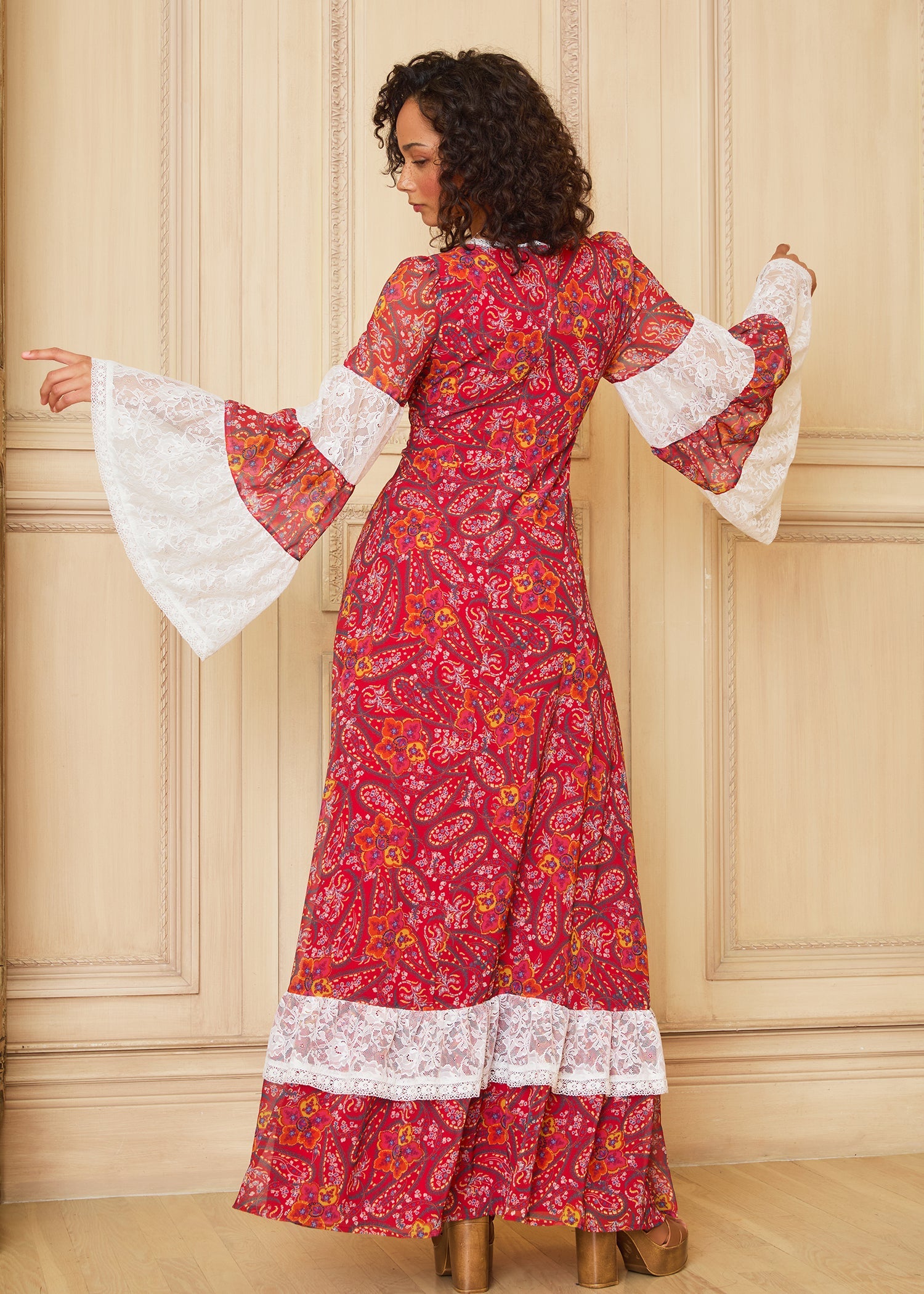 GUNNE SAX for ModCloth Josephina Bell Sleeve Dress - Limited Edition