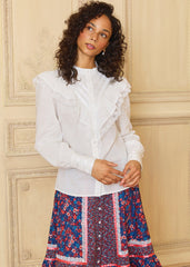 GUNNE SAX for ModCloth Karina Edwardian Ruffle Blouse