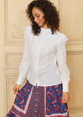 GUNNE SAX for ModCloth Karina Edwardian Ruffle Blouse