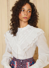 GUNNE SAX for ModCloth Karina Edwardian Ruffle Blouse