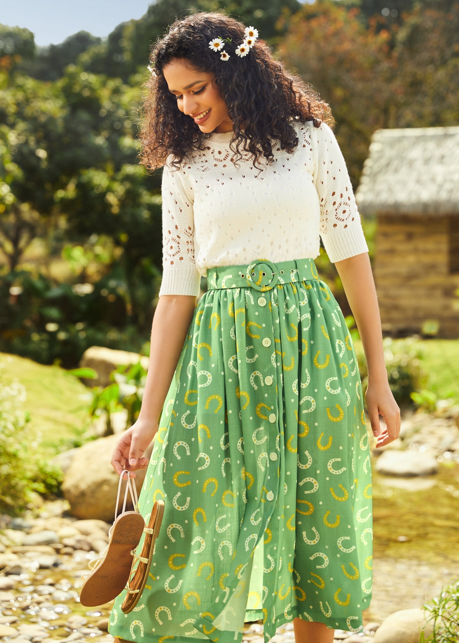 A Dash of Darling Short Sleeve Pullover Sweater