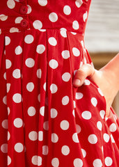 Dotted Darling Fit & Flare Dress