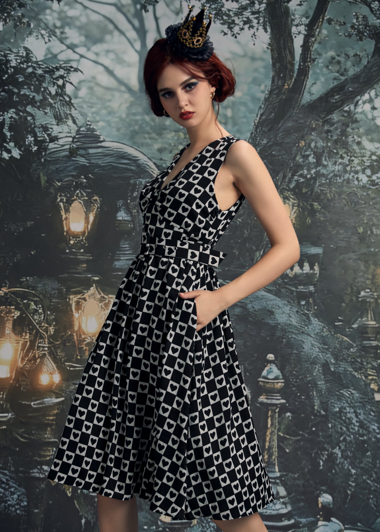 Hopeless Romantic Fit & Flare Dress