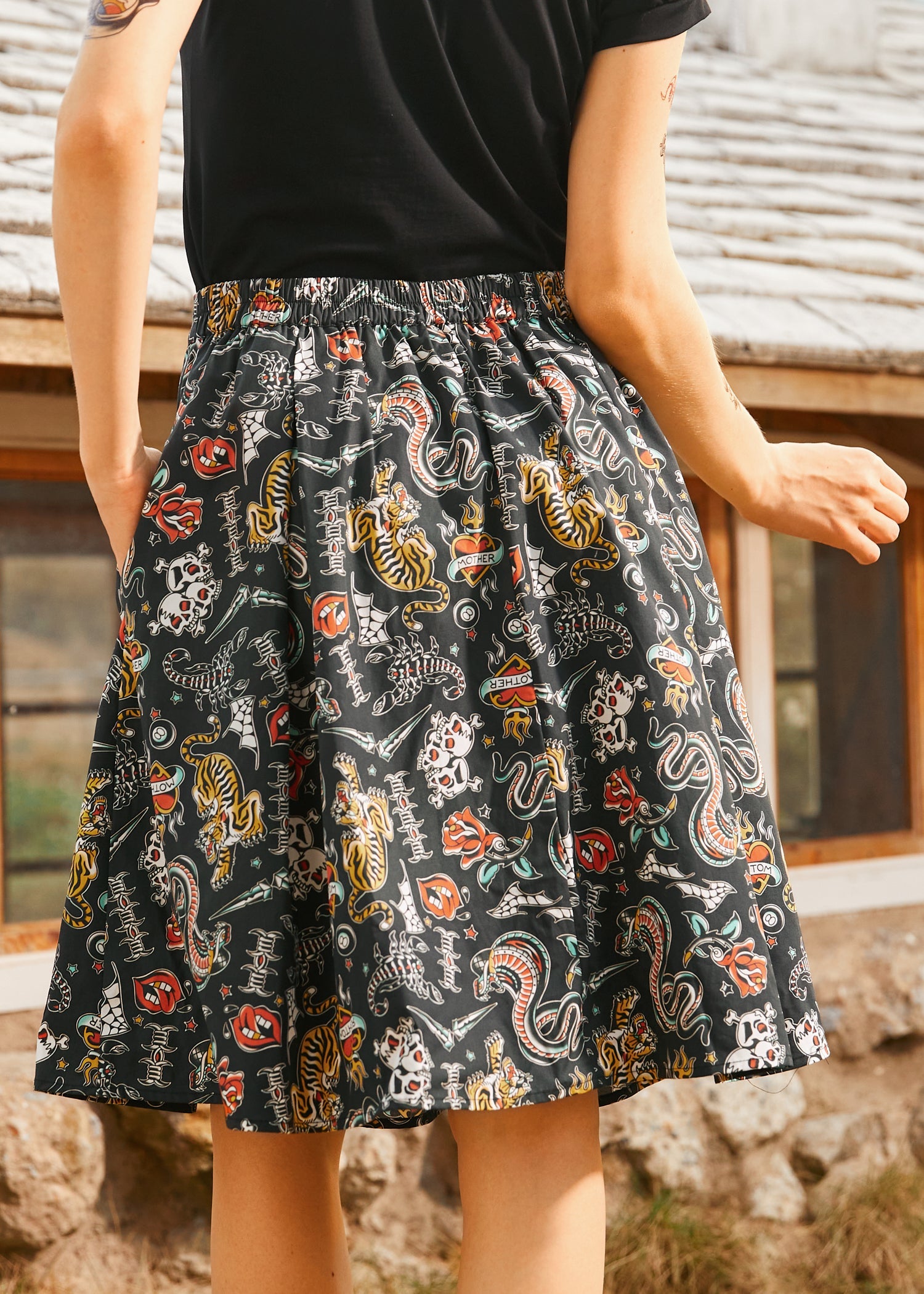 Inked & Iconic Skirt