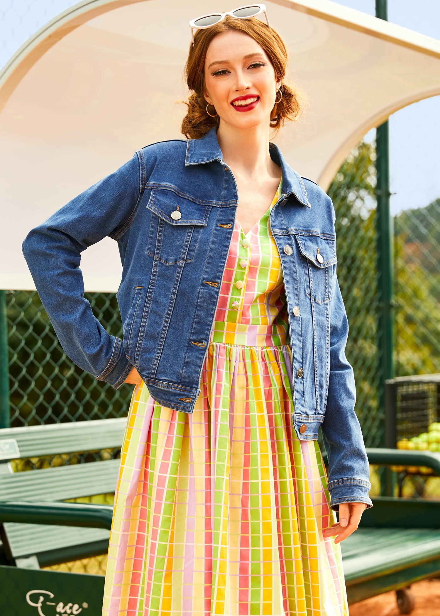 Over the Rainbow Denim Jacket