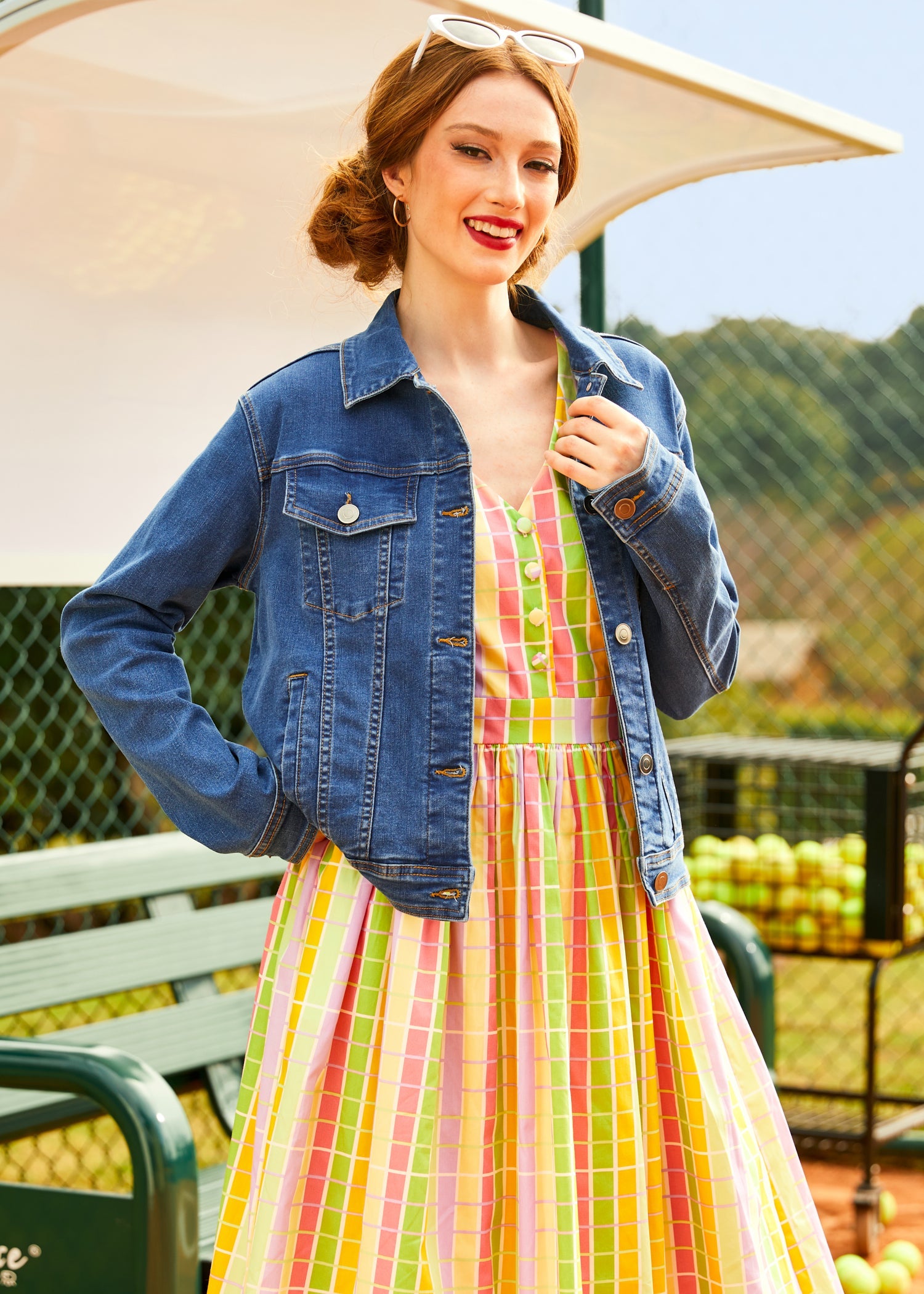 Over the Rainbow Denim Jacket