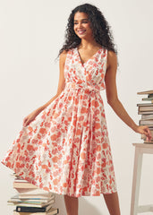 Instant Energy Faux-Wrap Dress