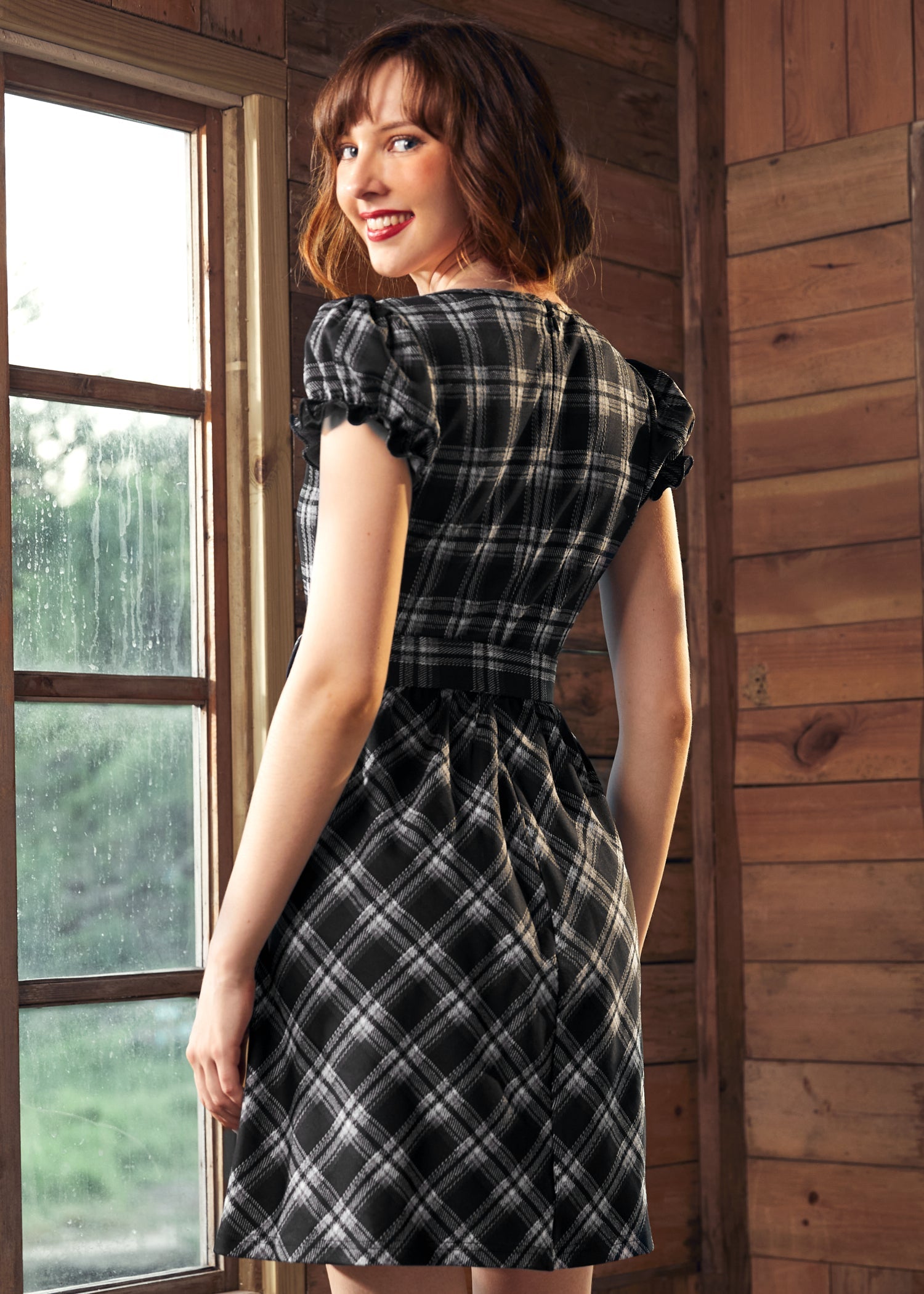 Plaid & Prejudice Dress