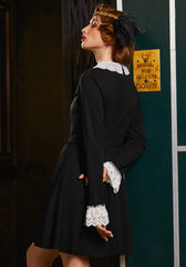 Midnight Manor Fit & Flare Dress