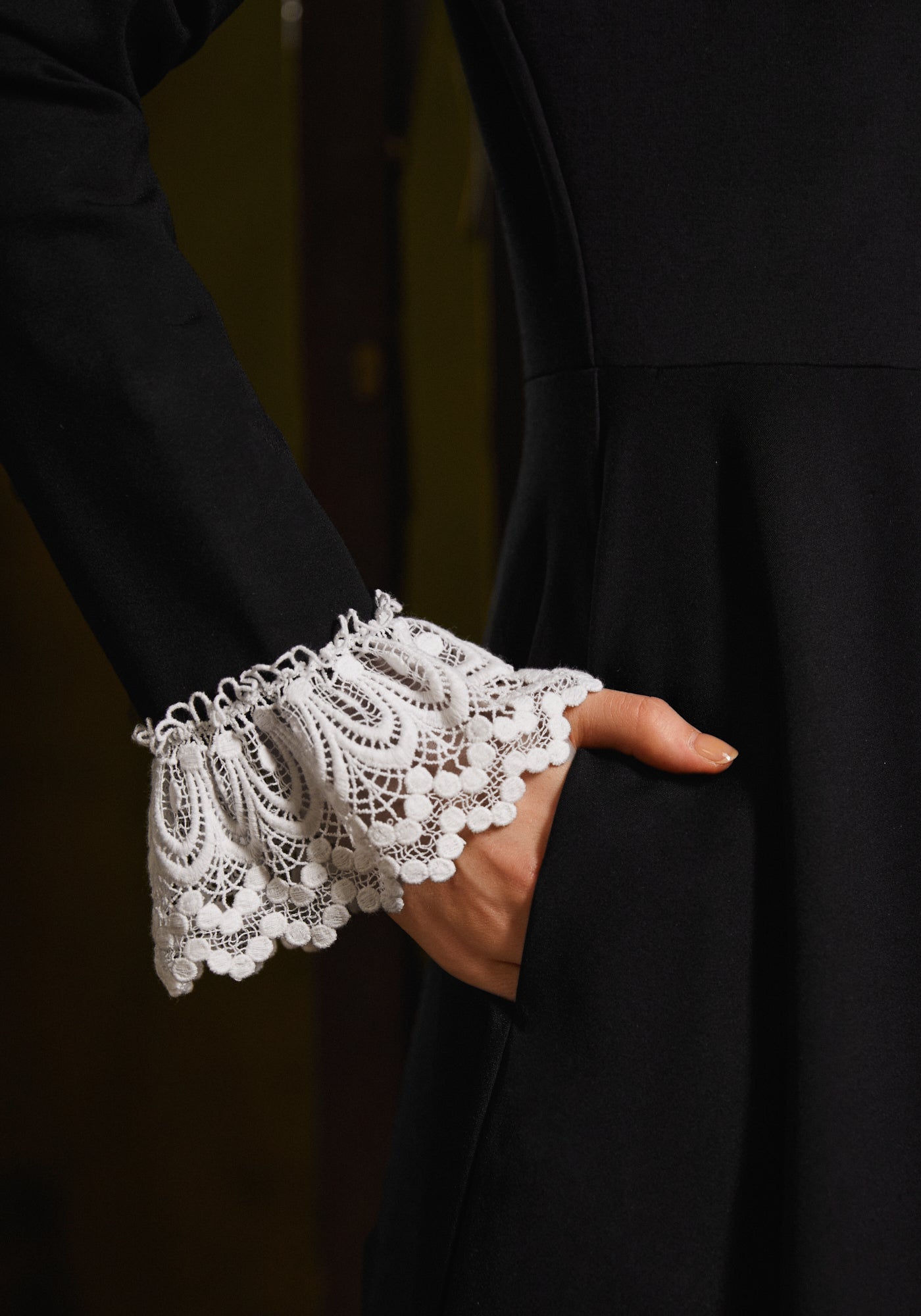 Midnight Manor Fit & Flare Dress