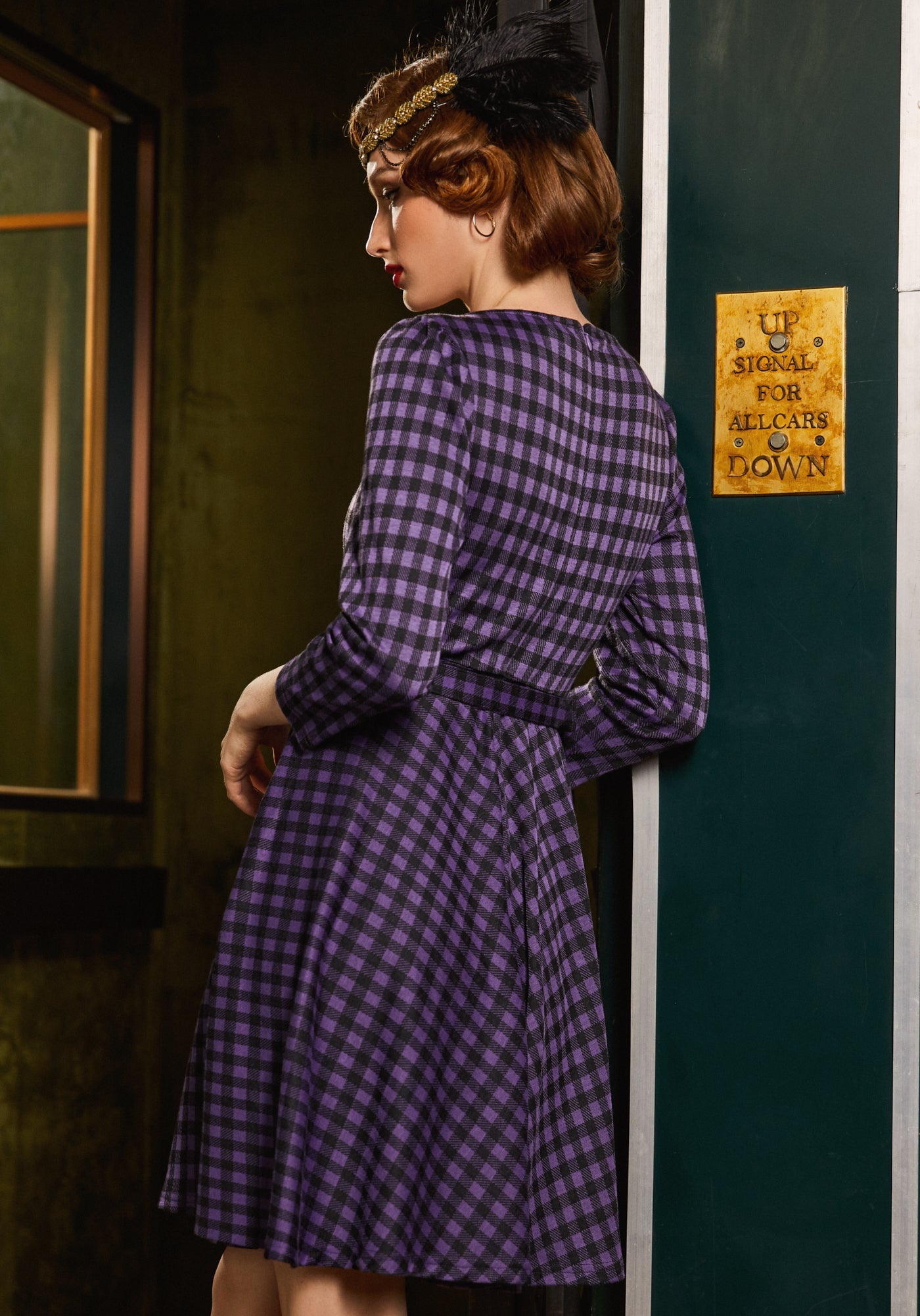 Check, Please! Fit & Flare Dress