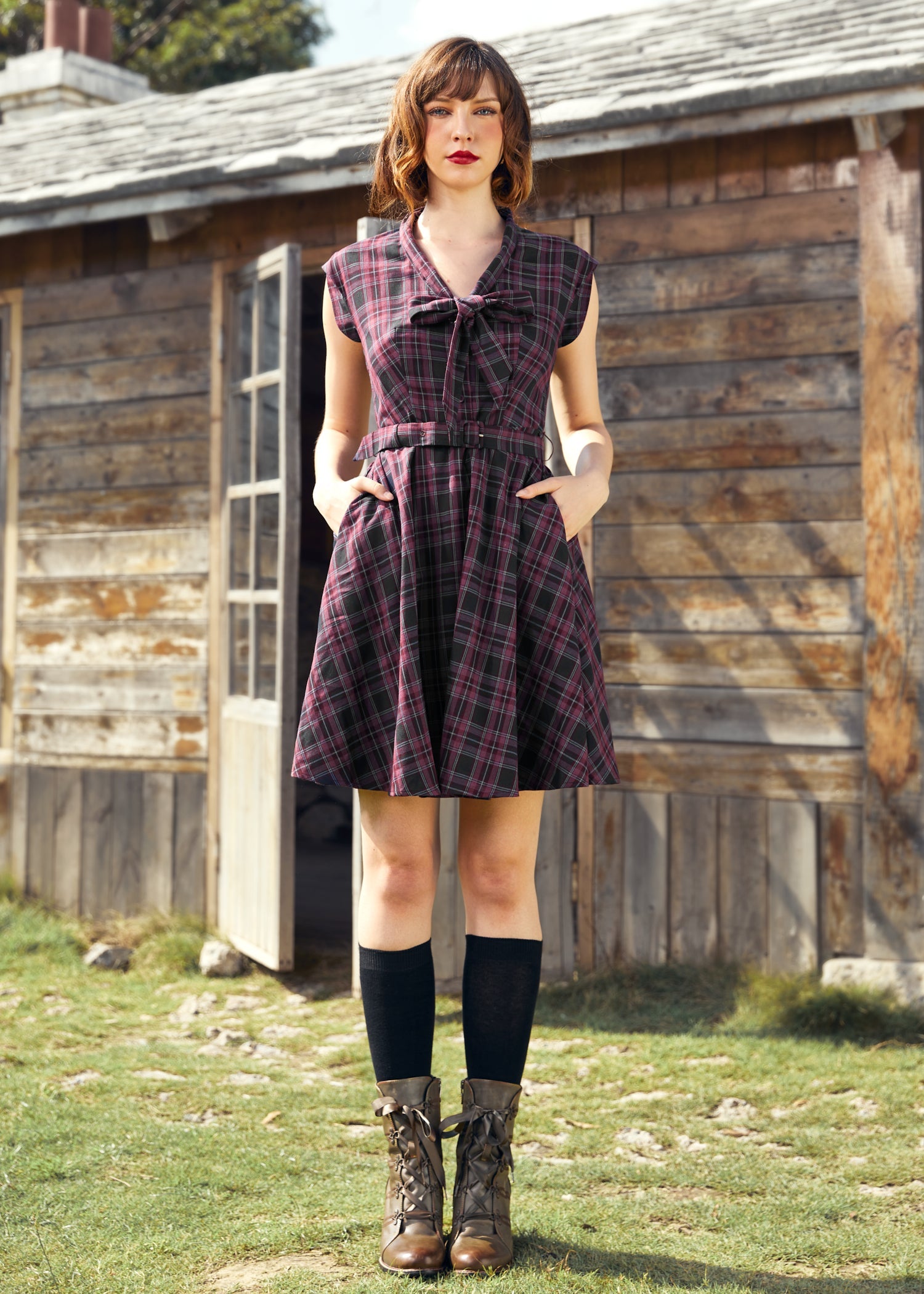 Checkmate Charm Dress
