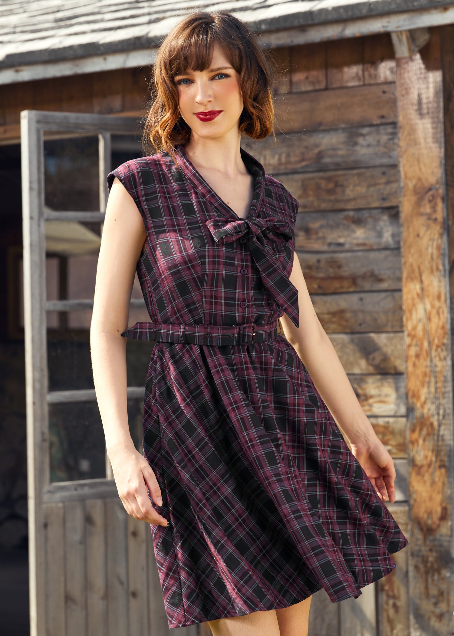 Checkmate Charm Dress