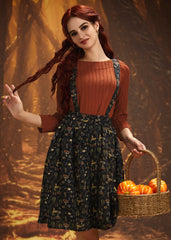 ModCloth Scholastic and Fantastic Jumper Skirt