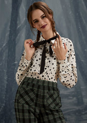 Enchanted Evening Collared Blouse