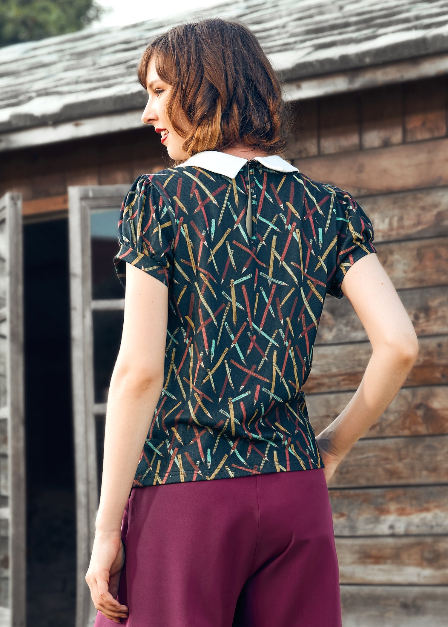 Clever Quill Blouse