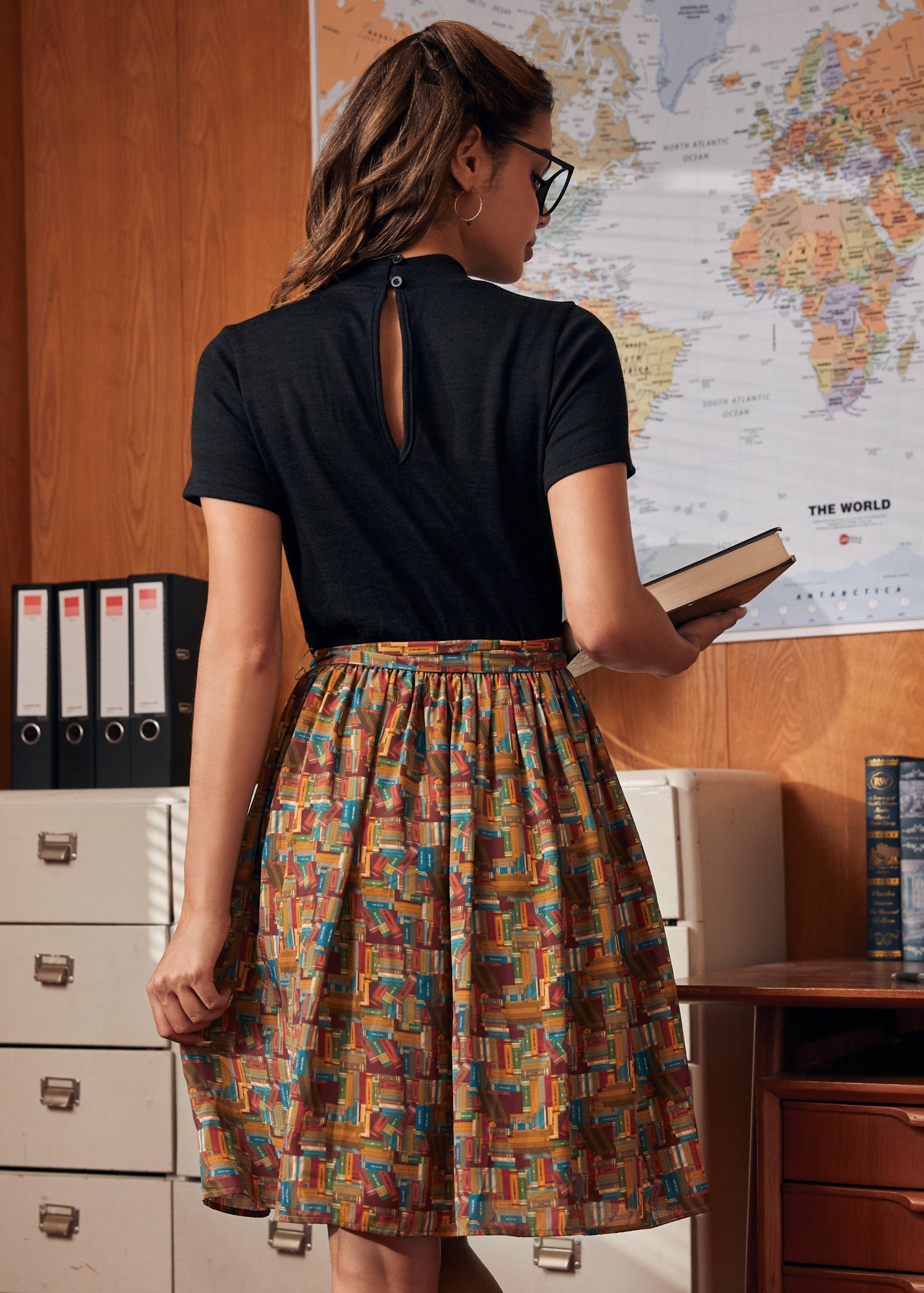 A Flair for Knowledge Dress