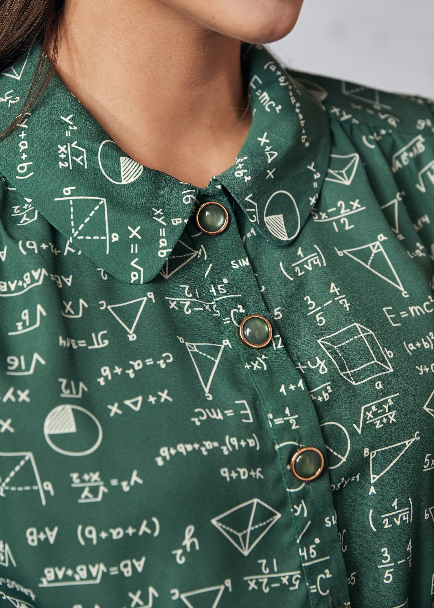 The Peplum Scholar Blouse