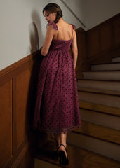 Midsummer Flutter Fit & Flare Dress