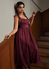 Midsummer Flutter Fit & Flare Dress