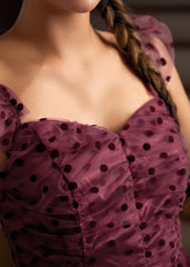 Midsummer Flutter Fit & Flare Dress