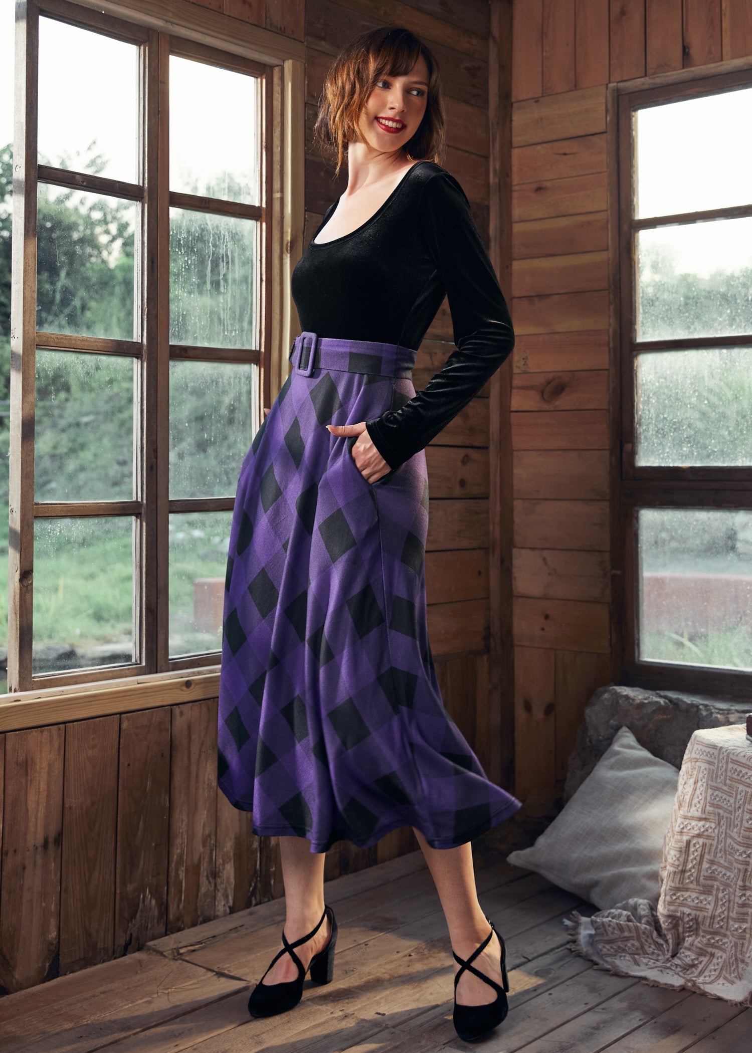 Twilight Serenade Midi Dress