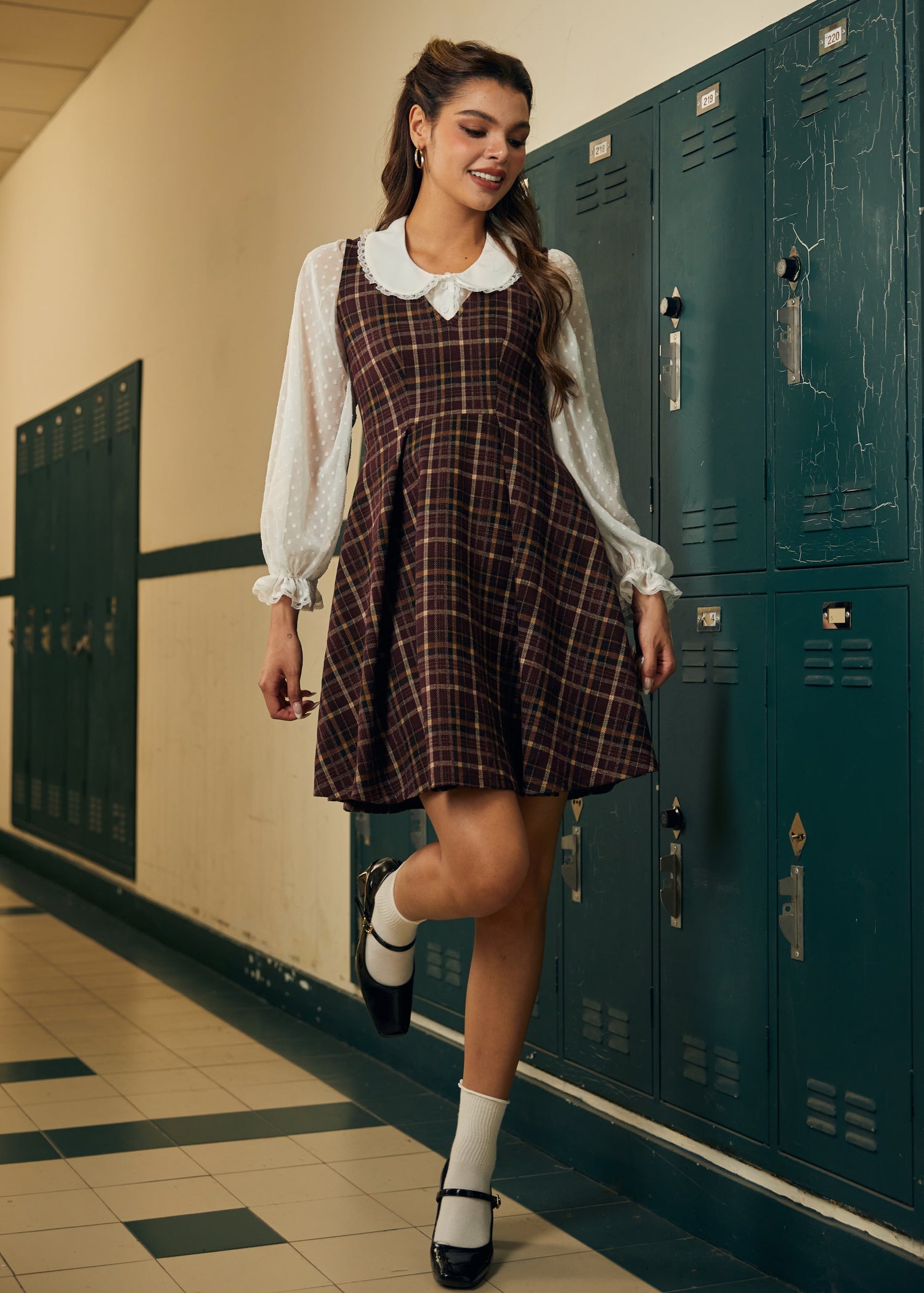 Cute as a Nutmeg Fit & Flare Dress