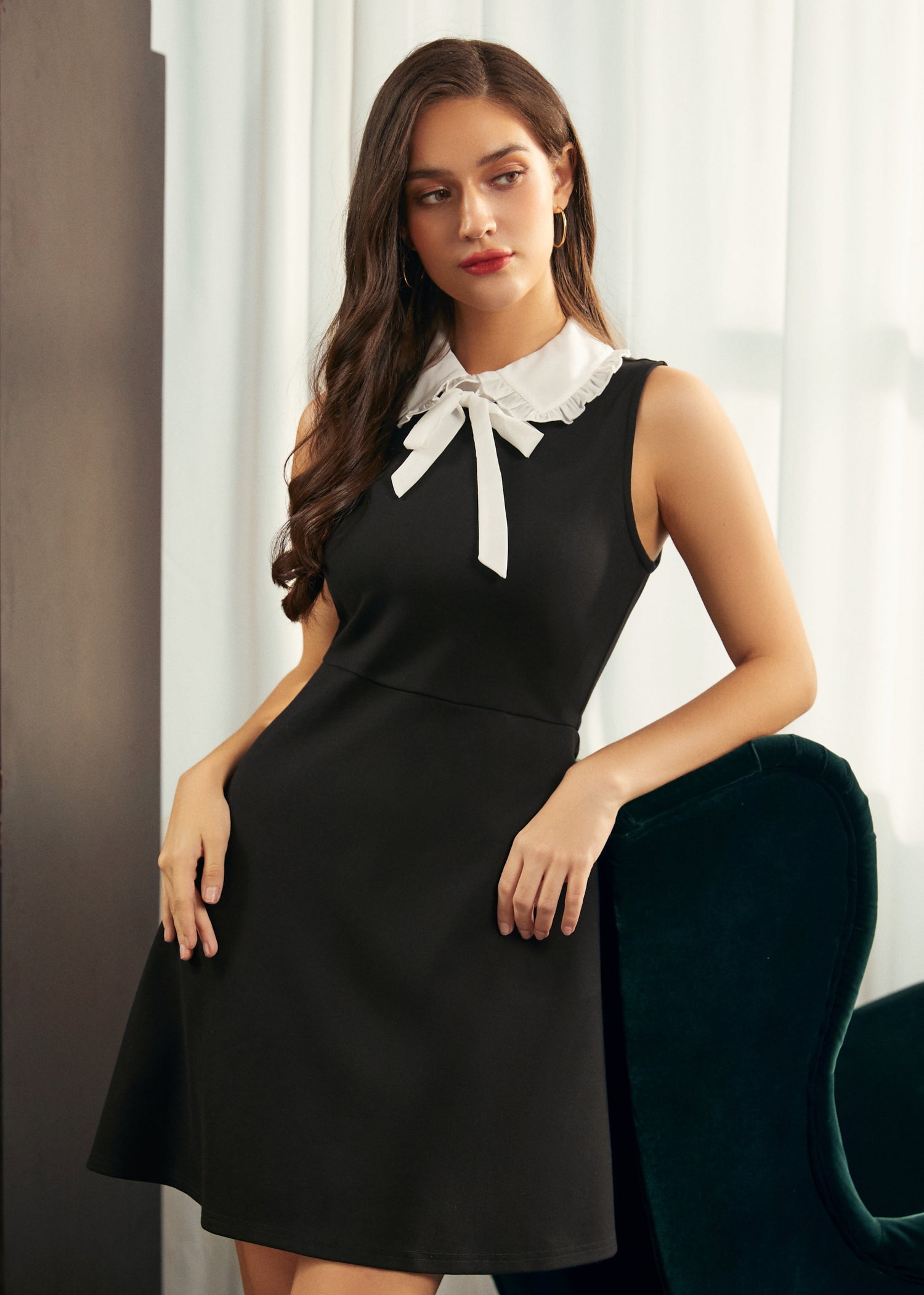 November Nostalgia Flare Dress