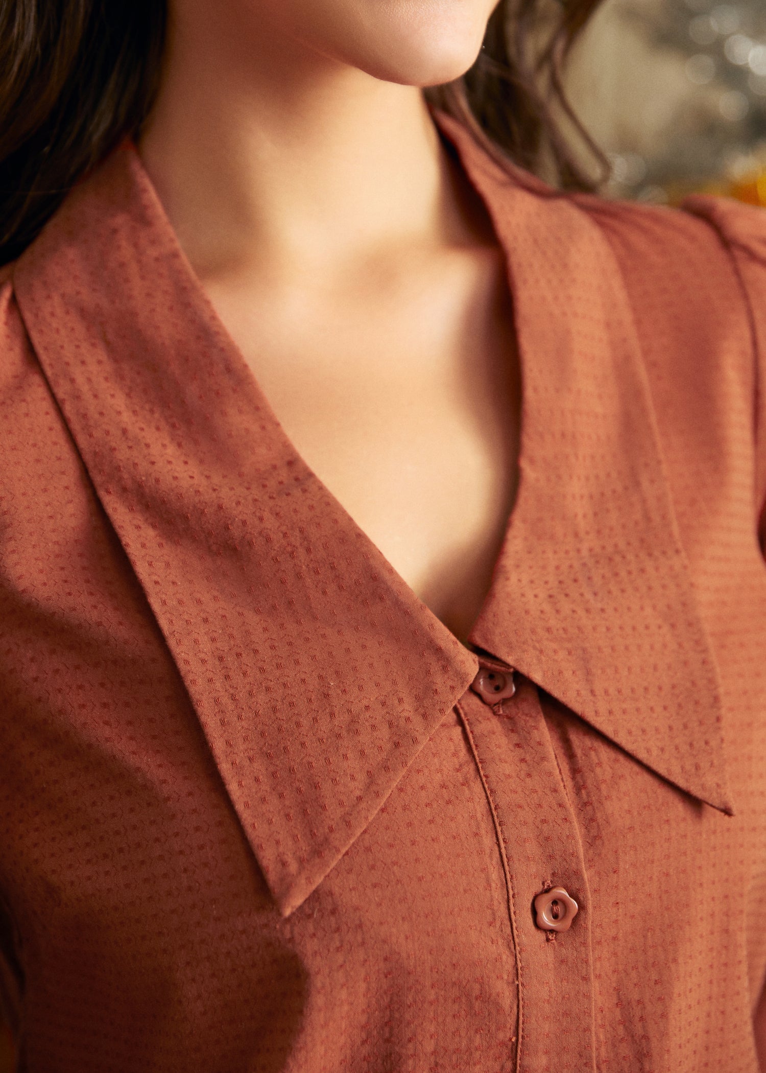 Petal Picnic Long Sleeve Blouse