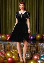 Victorian Whisper Lace Collar Dress