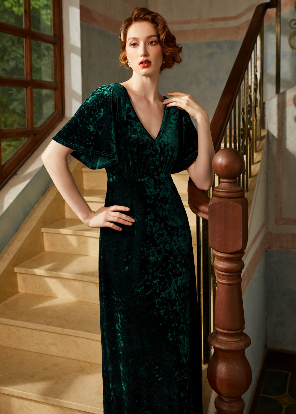 The Velvet Enchantment Gown