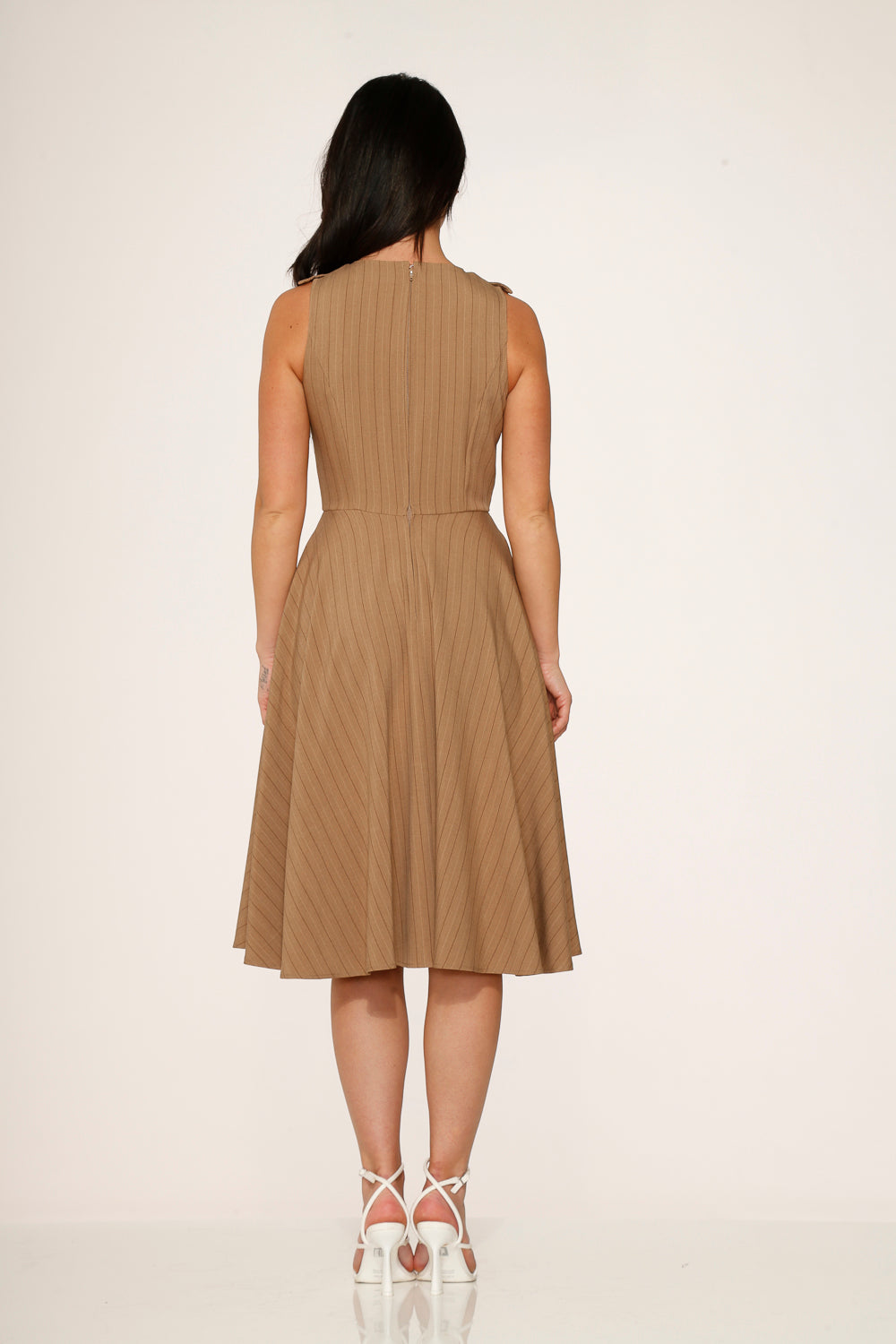 Camel Swing Dress