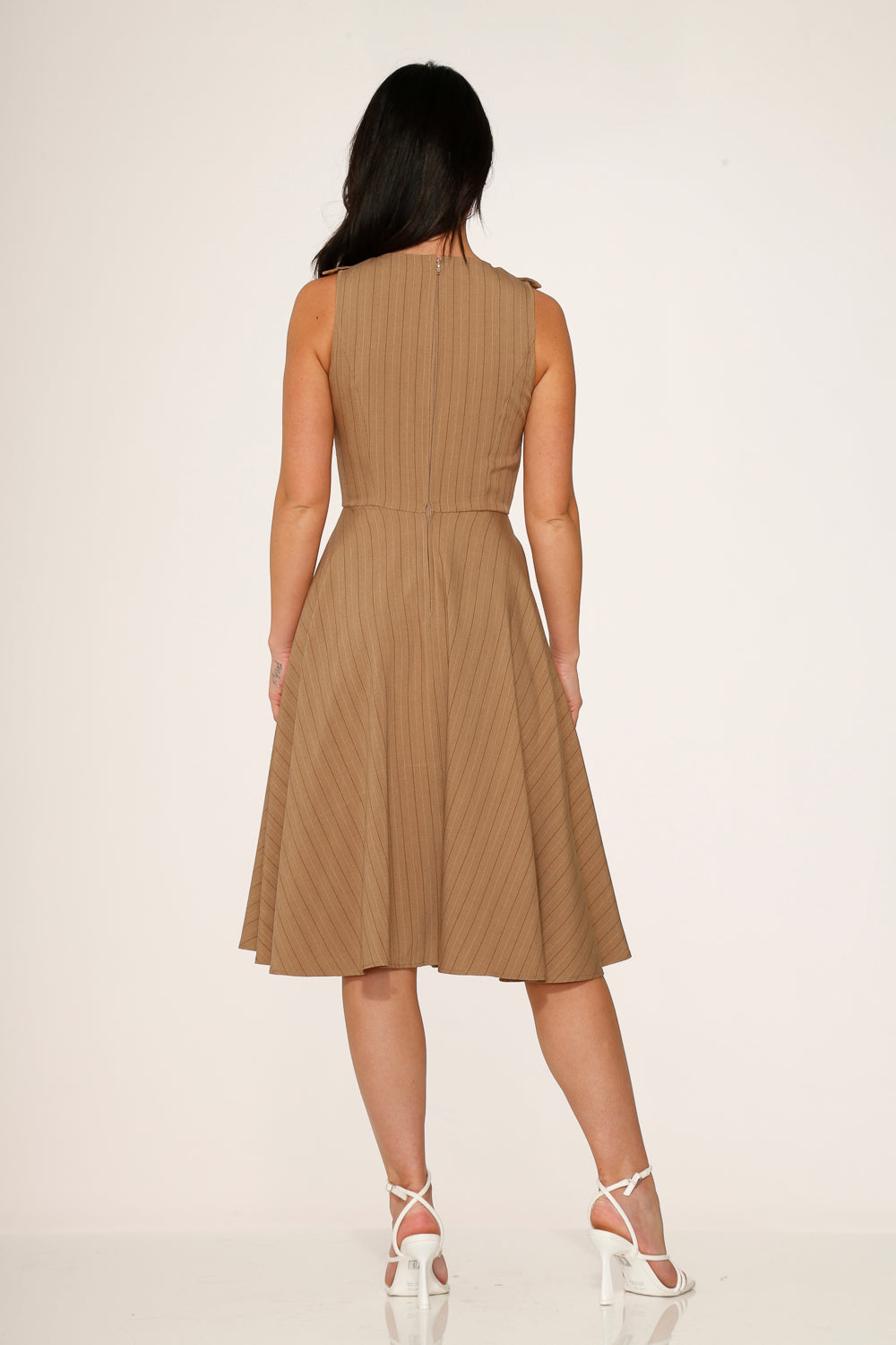 Camel Swing Dress