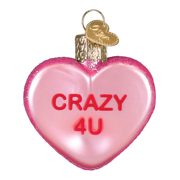 Conversation Hearts Ornaments Set