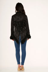 Black Victorian Tailed Jacket