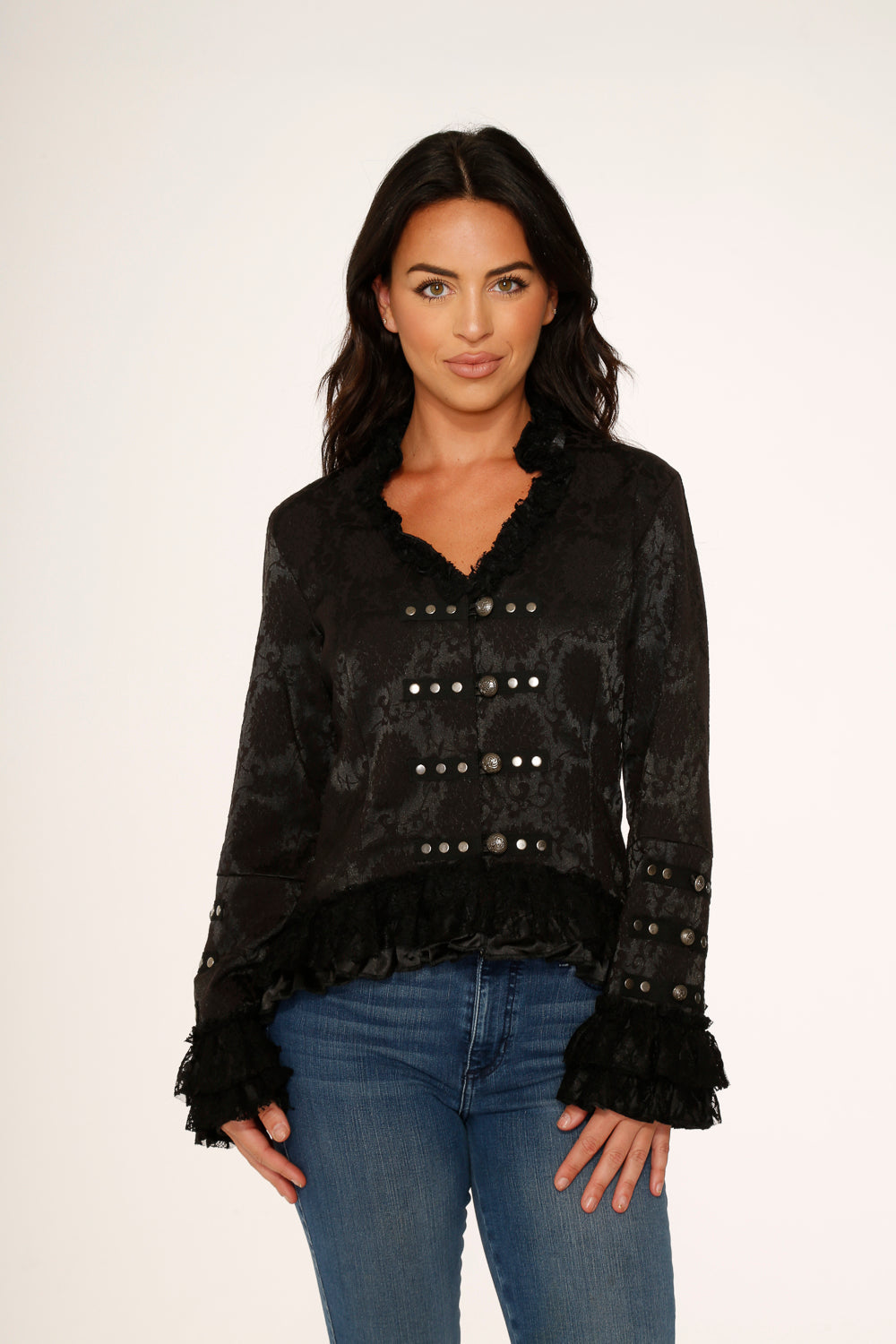 Black Victorian Tailed Jacket