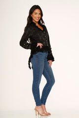 Black Victorian Tailed Jacket