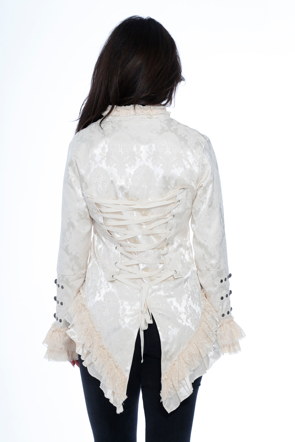 Off-White Victorian Tailed Jacket