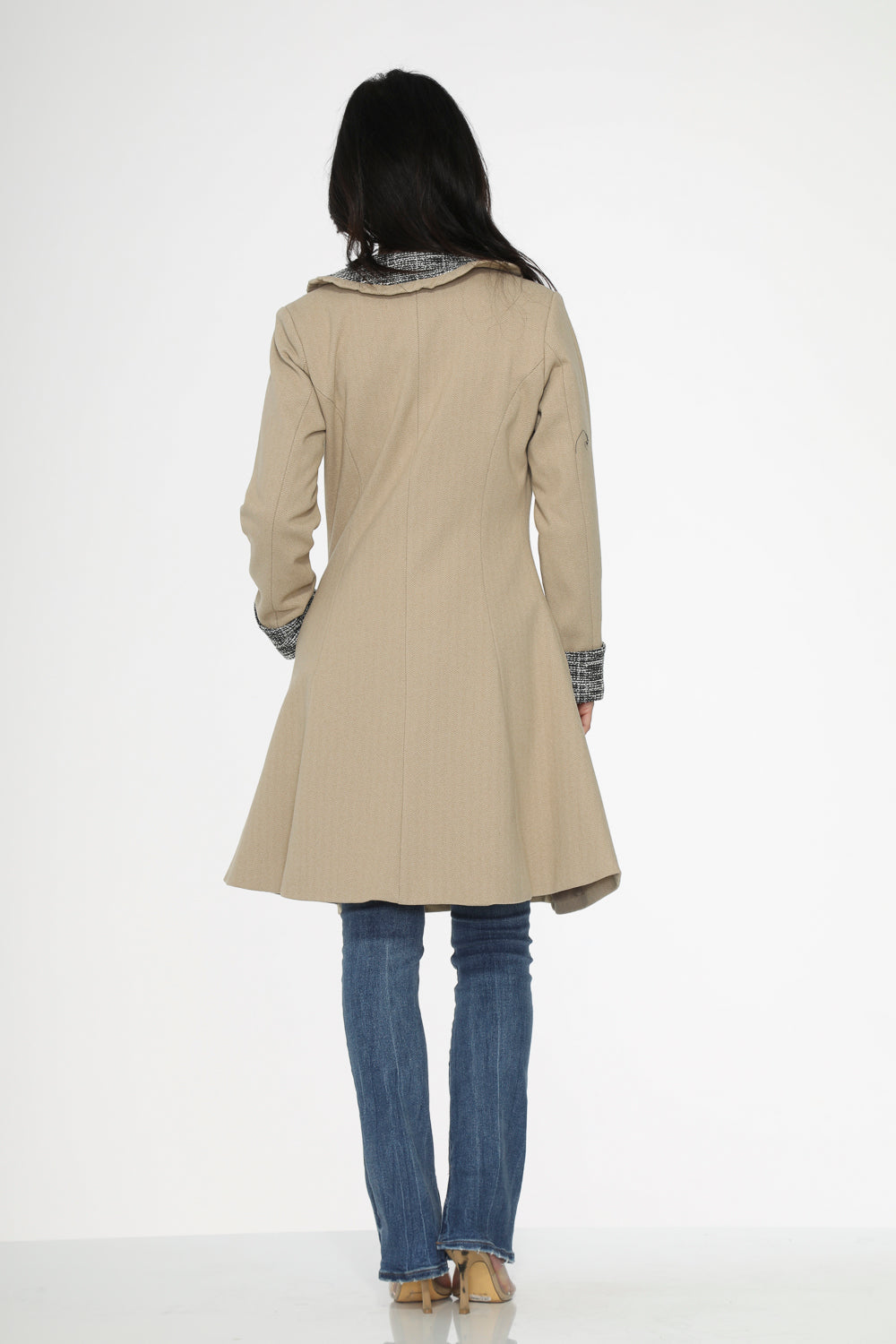 Camel Swing Coat