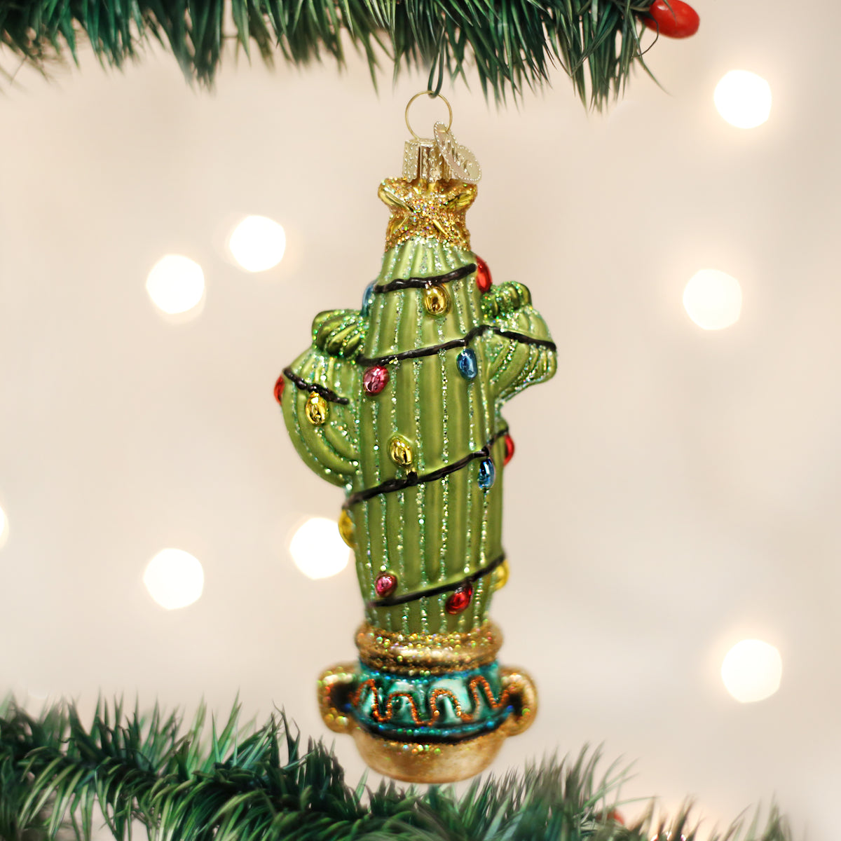 Christmas Cactus Ornament