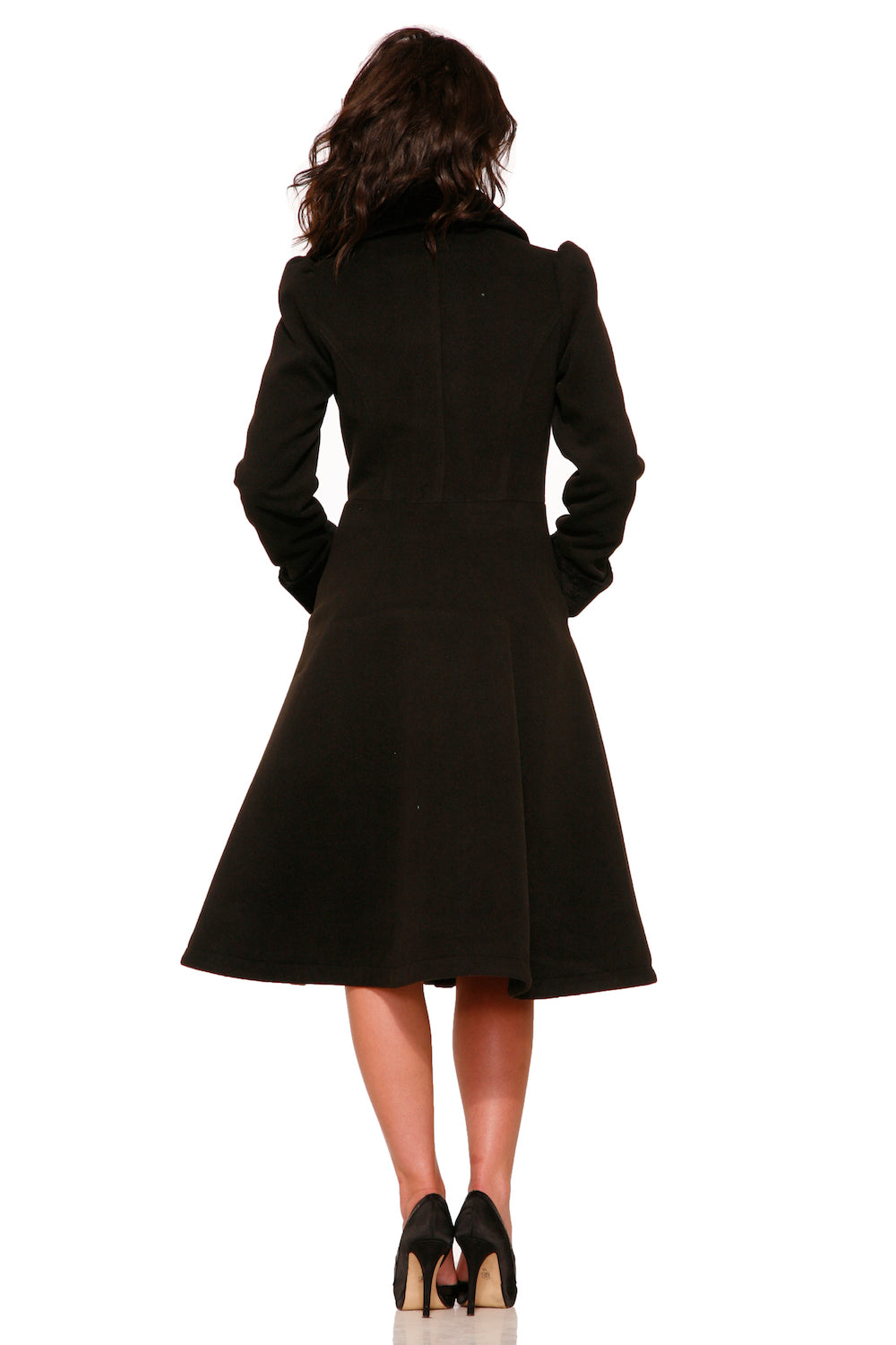 Black Swing Coat