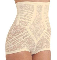 High Waist Extra Firm "No Roll" Panty Girdle with Detachable Garters | Style 6107