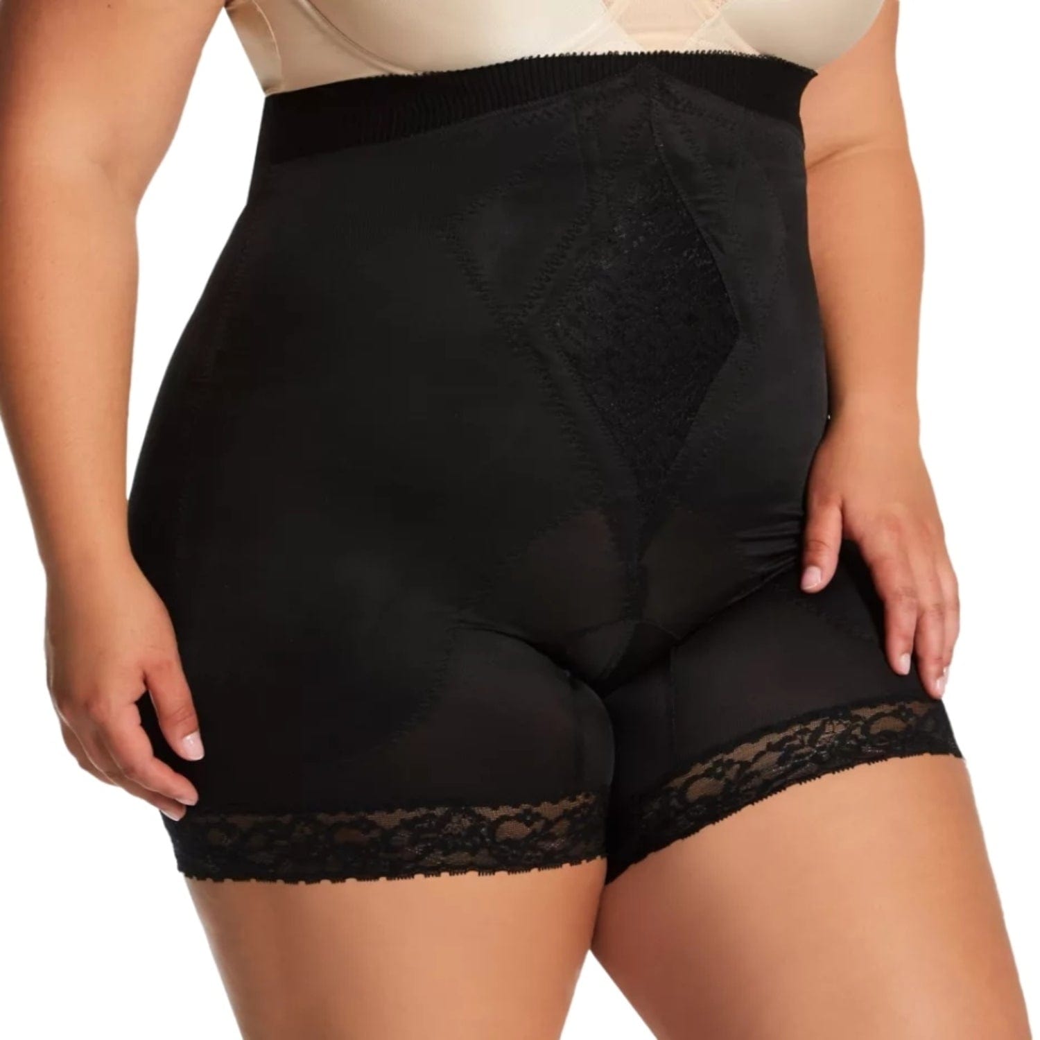 Style 6206 | High Waist Medium Control Thigh Slimmer | No Top Roll