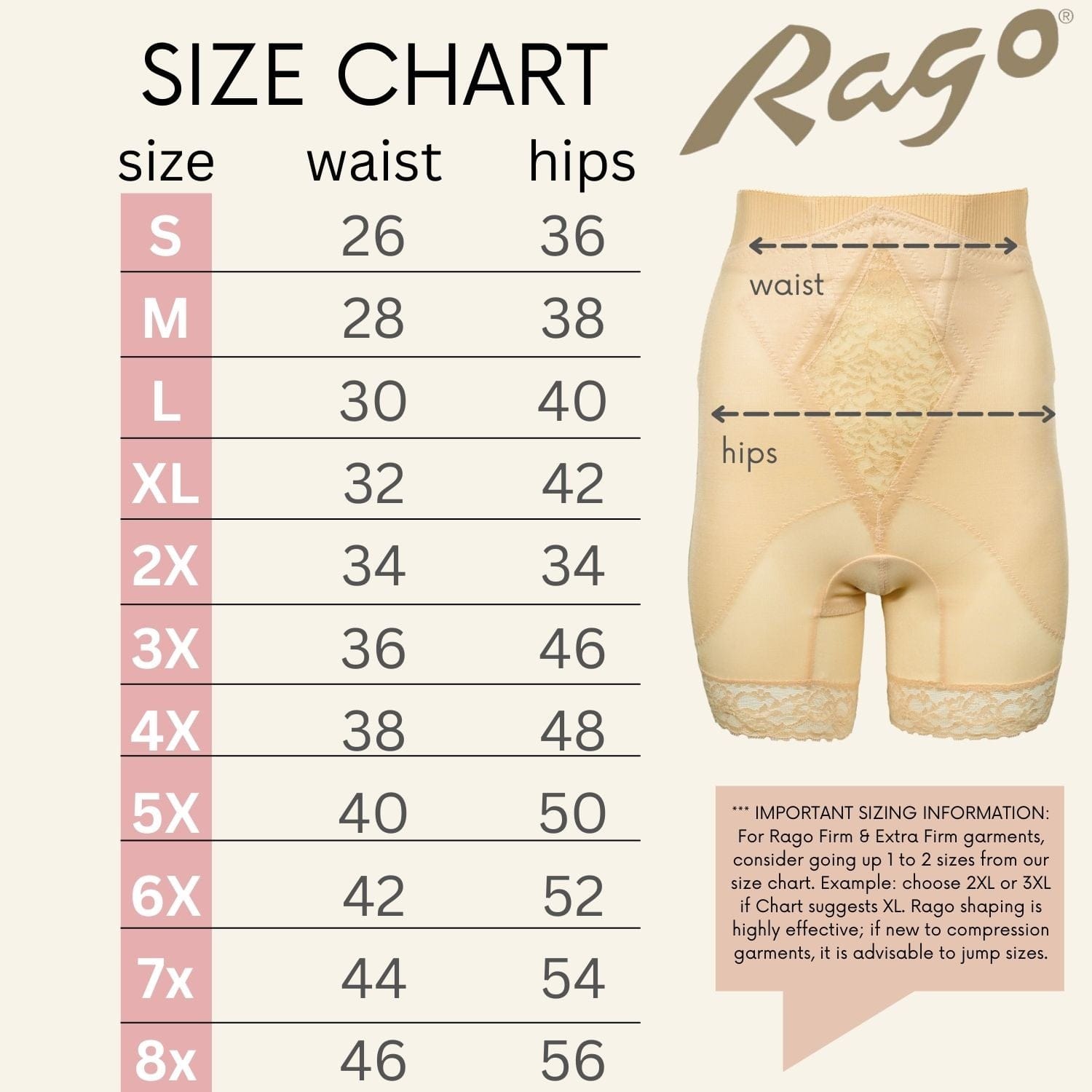 Style 6206 | High Waist Medium Control Thigh Slimmer | No Top Roll