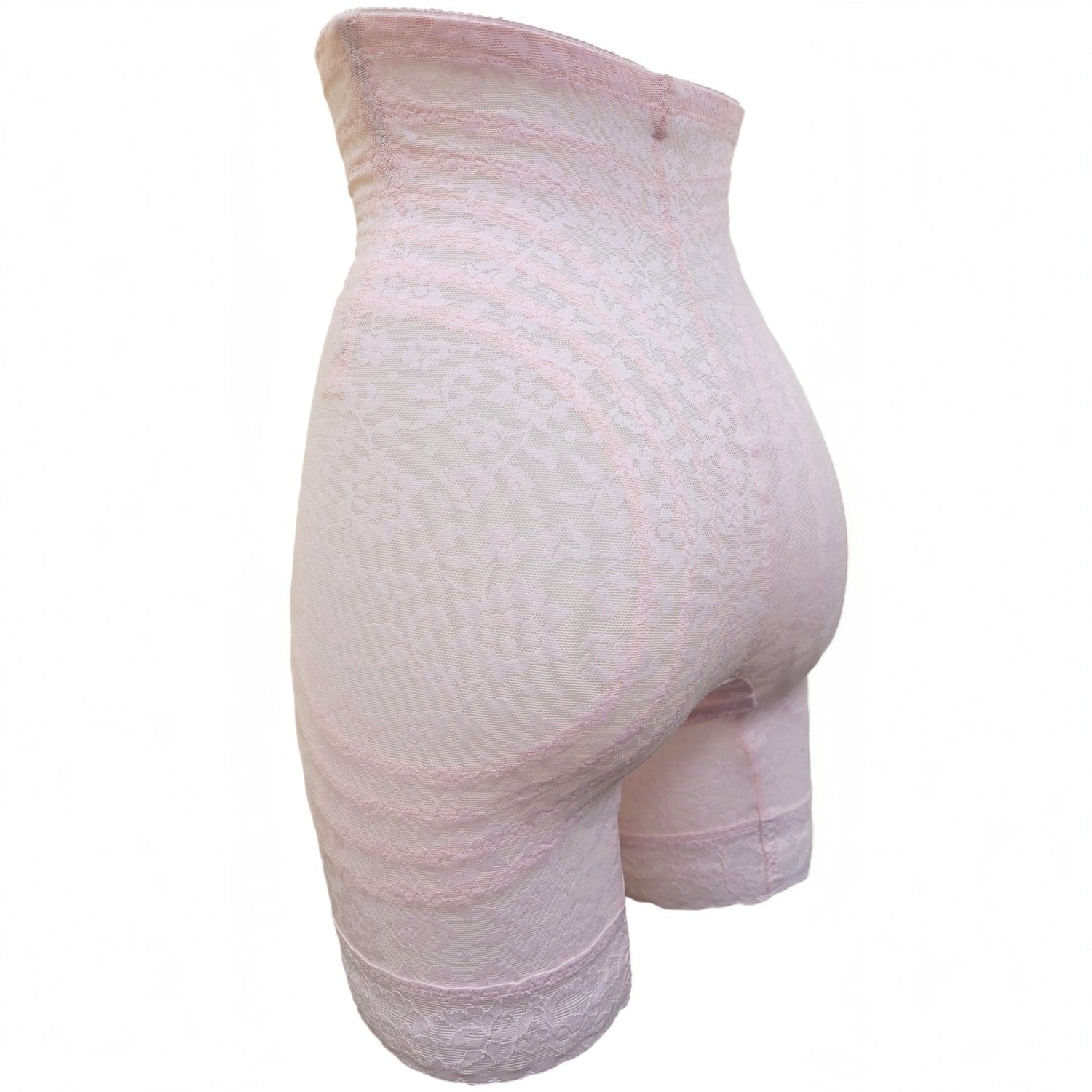 Style 6207 |  No Roll High Waist Lace Thigh Slimmer with Extra Firm Support