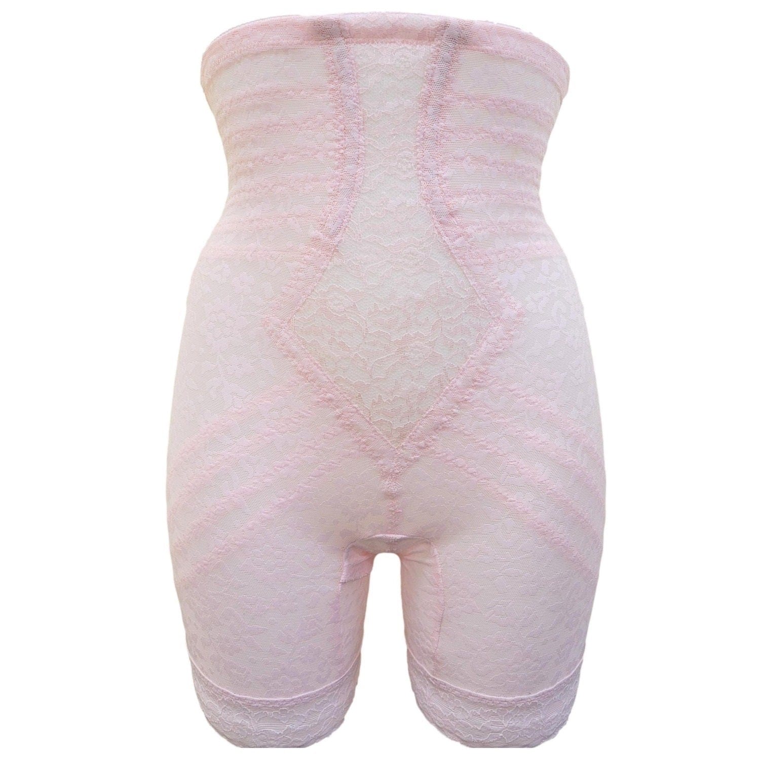 Style 6207 |  No Roll High Waist Lace Thigh Slimmer with Extra Firm Support